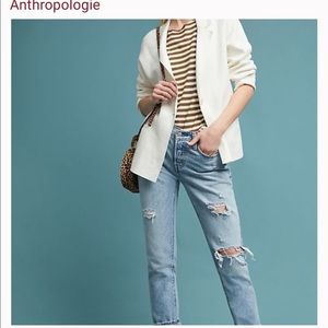 Anthropologie Moth Knit Blazer